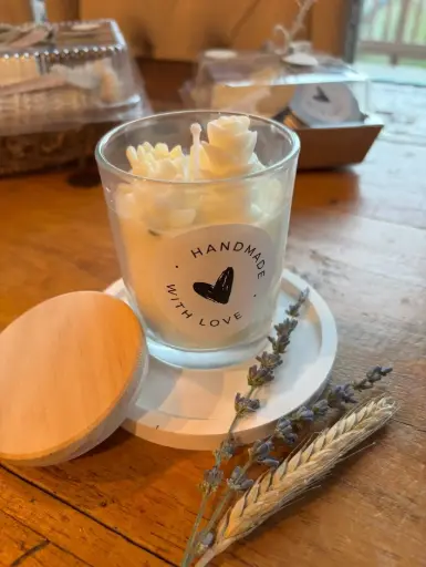 Succulent Candle